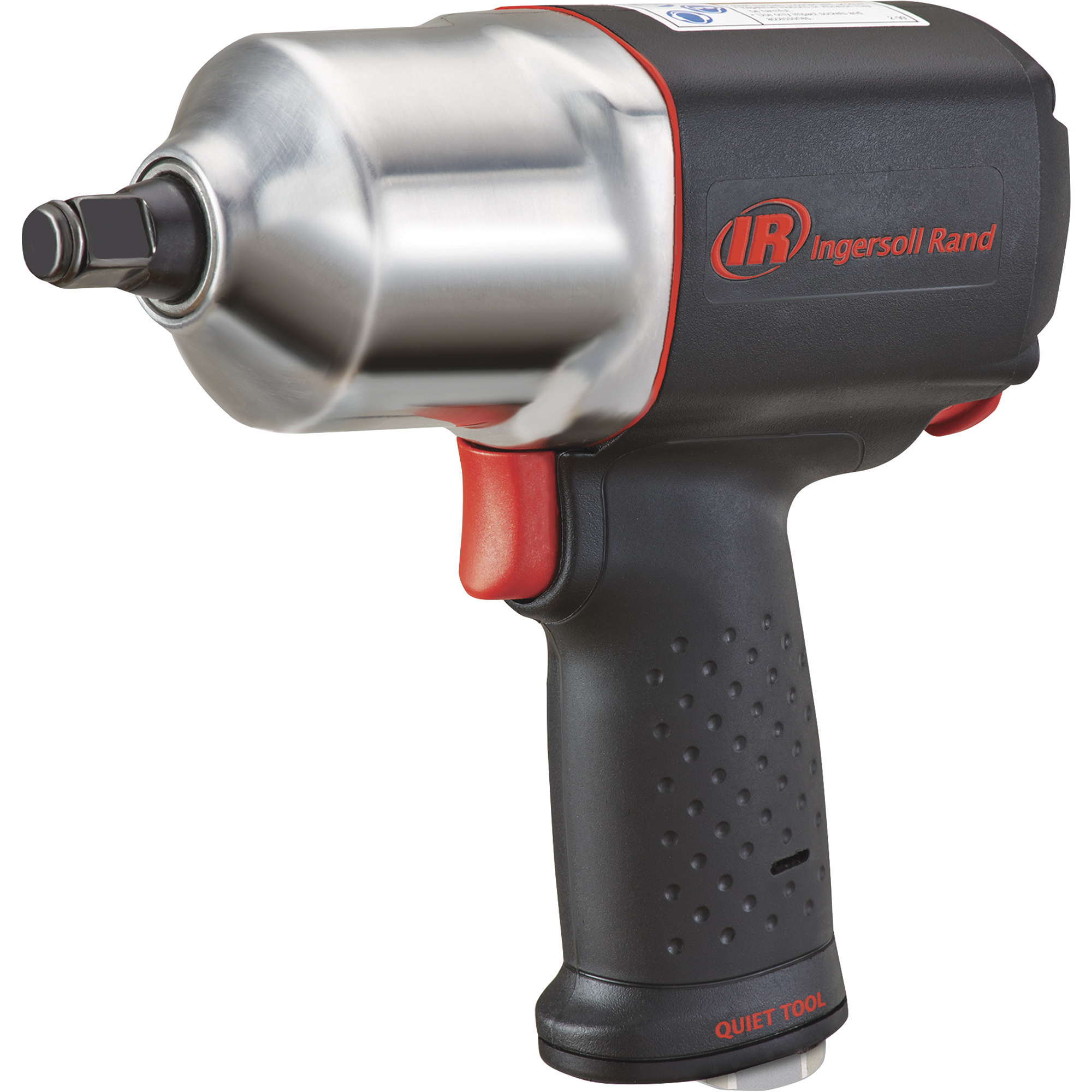 Ingersoll Rand Quiet Air Impact Wrench, 1/2in. Drive, 5.8 CFM, 1100 Ft./Lbs. Torque, Model# 2135QXPA